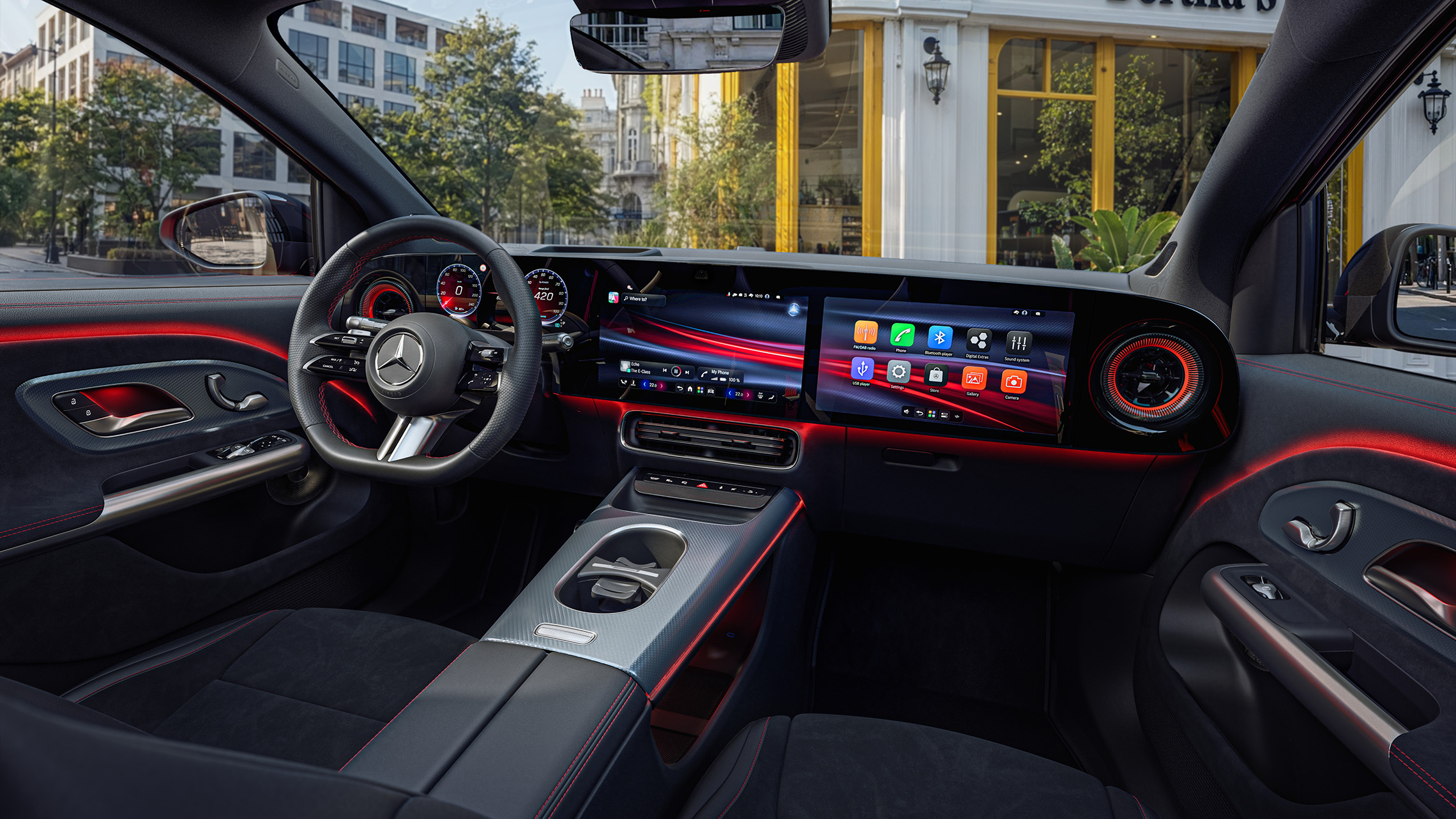 Der Neue Mercedes Benz Gla Elektrisch Interior 2280X1283px