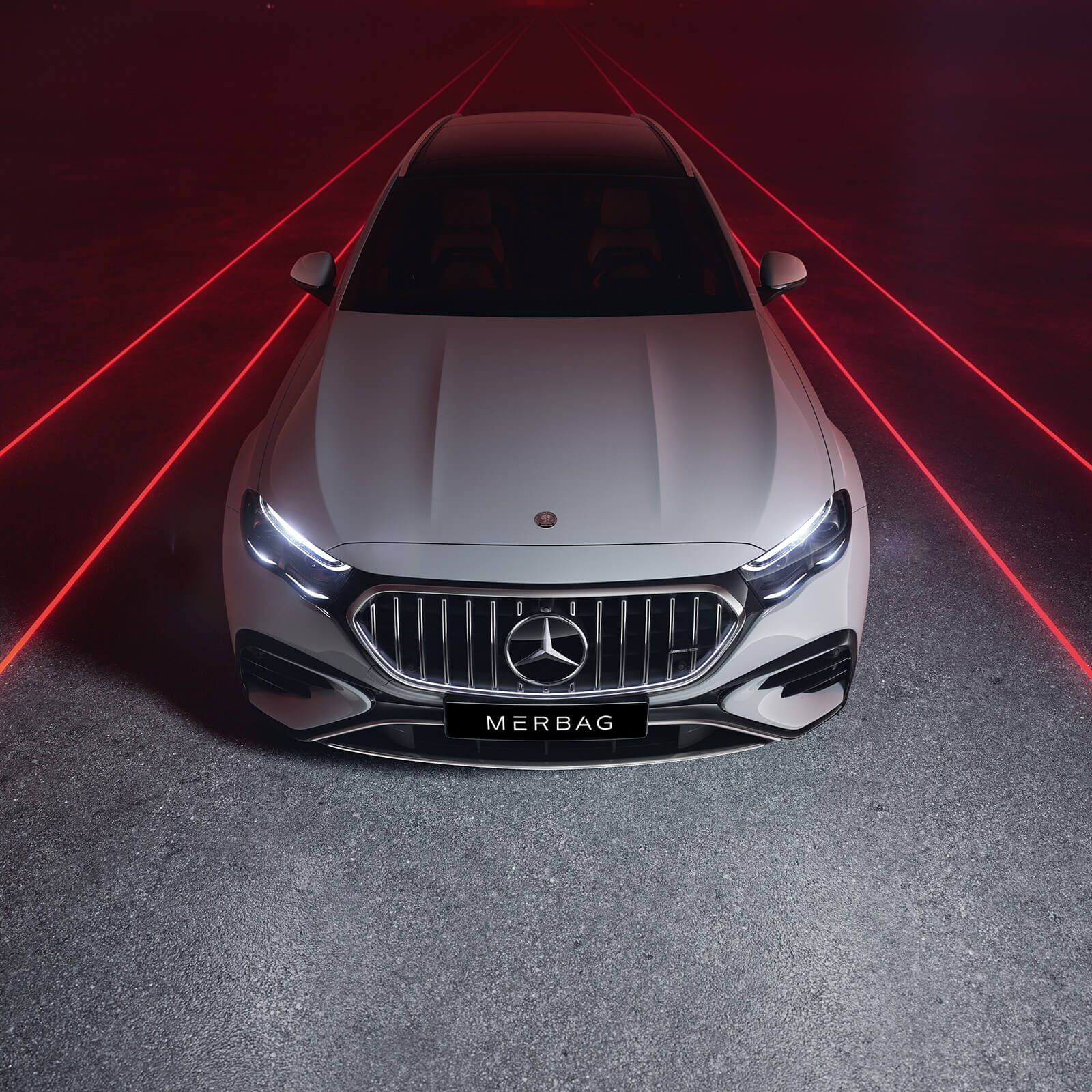 Mercedes AMG E Klasse Limousine AMG Spezifische Front