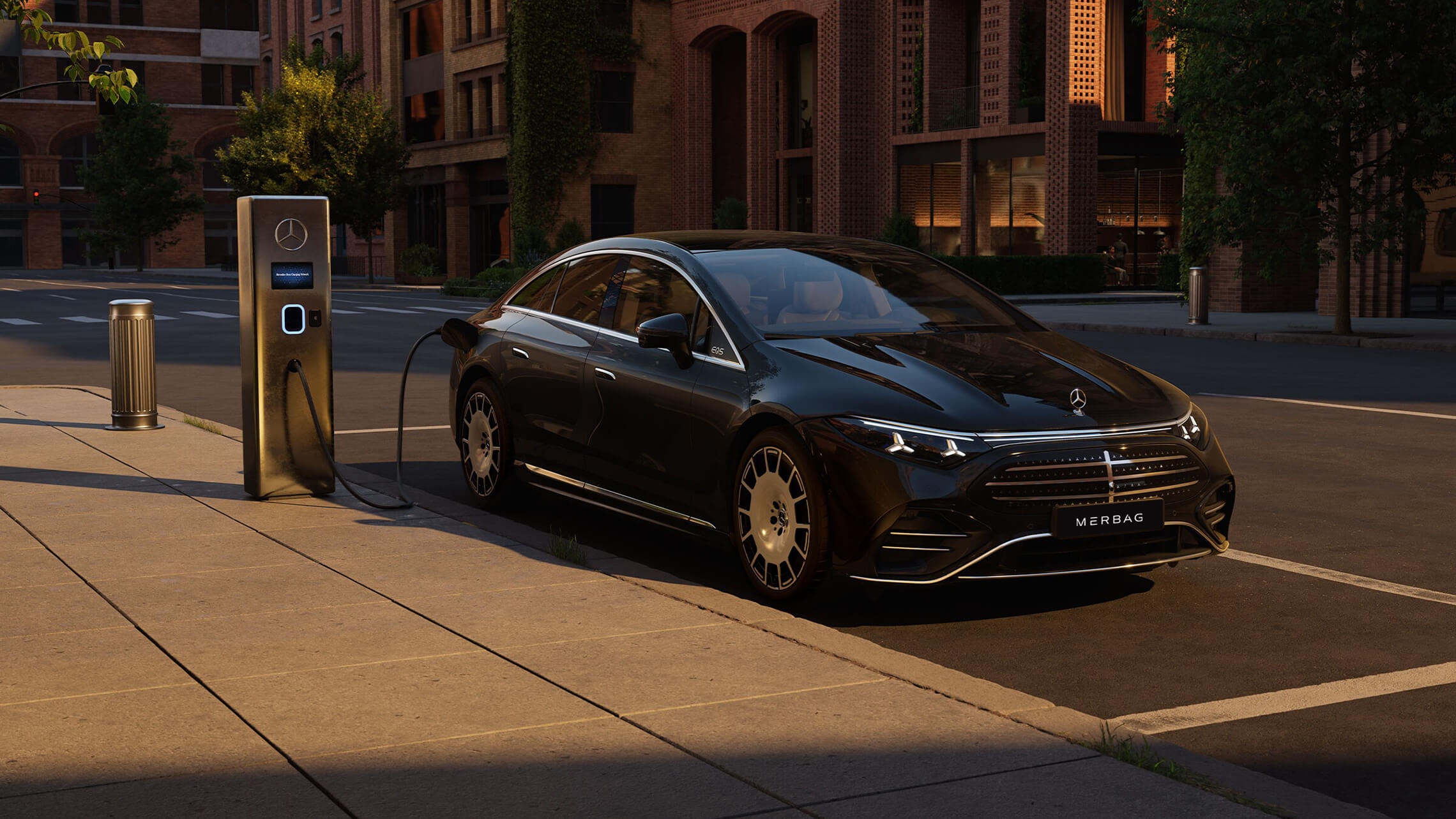 Mercedes Benz EQS Limousine 07