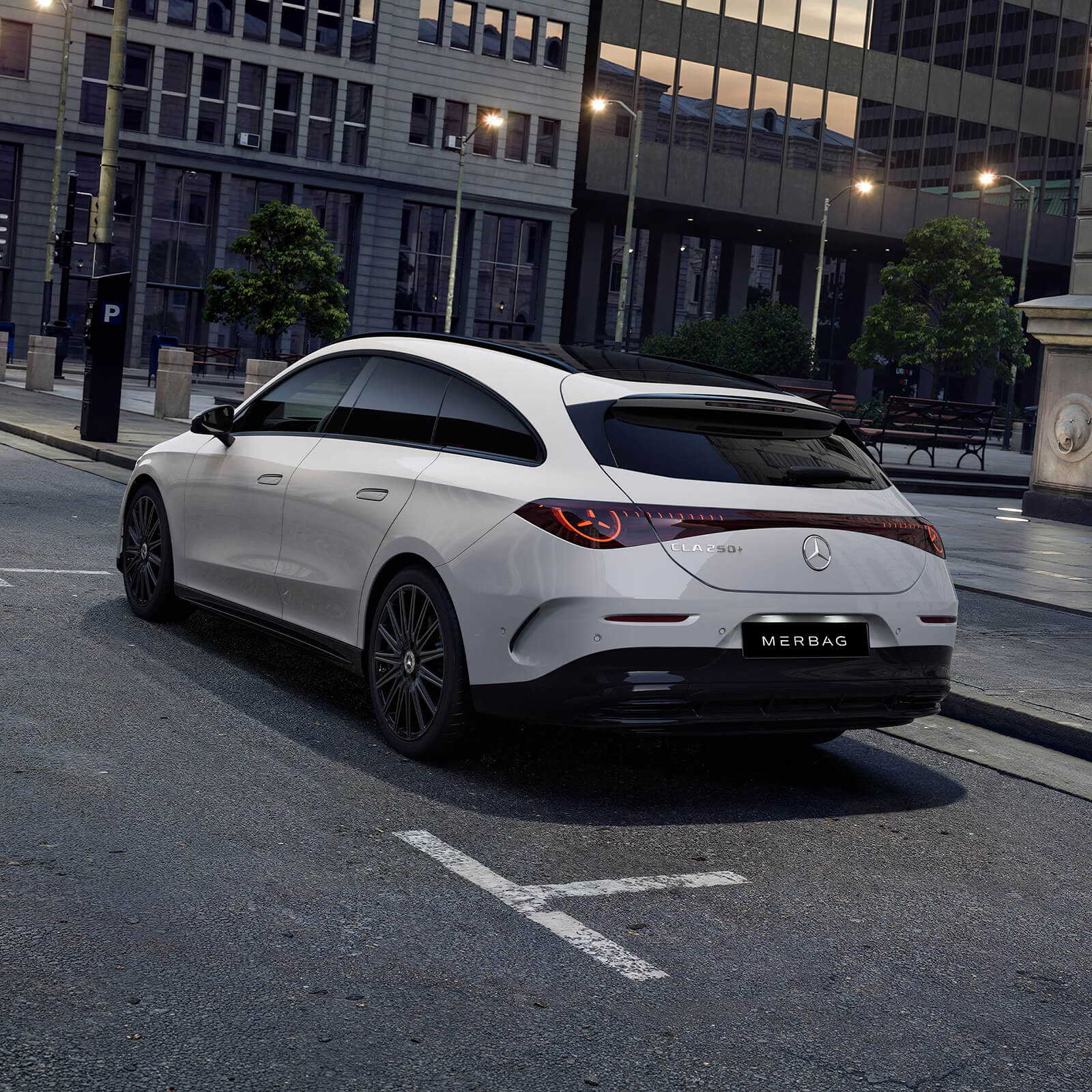 Mercedes Benz CLA Shooting Brake EQ Technologie Heckdesign