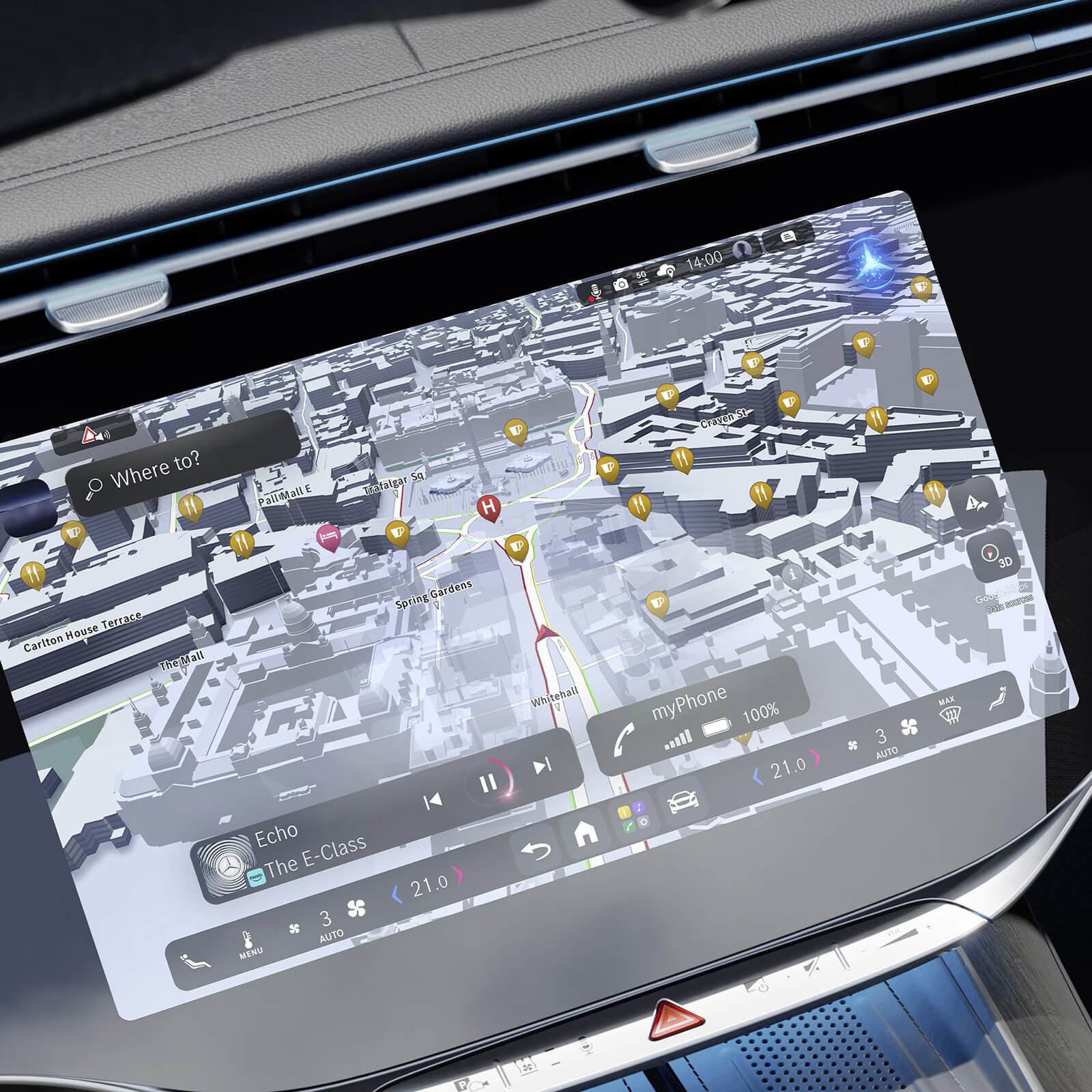 Mercedes S Klasse Limousine MBUX Virtual Assistant