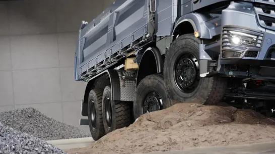 Mercedes eArocs 400 Robustheit Mercedes eArocs 400 Robustheit