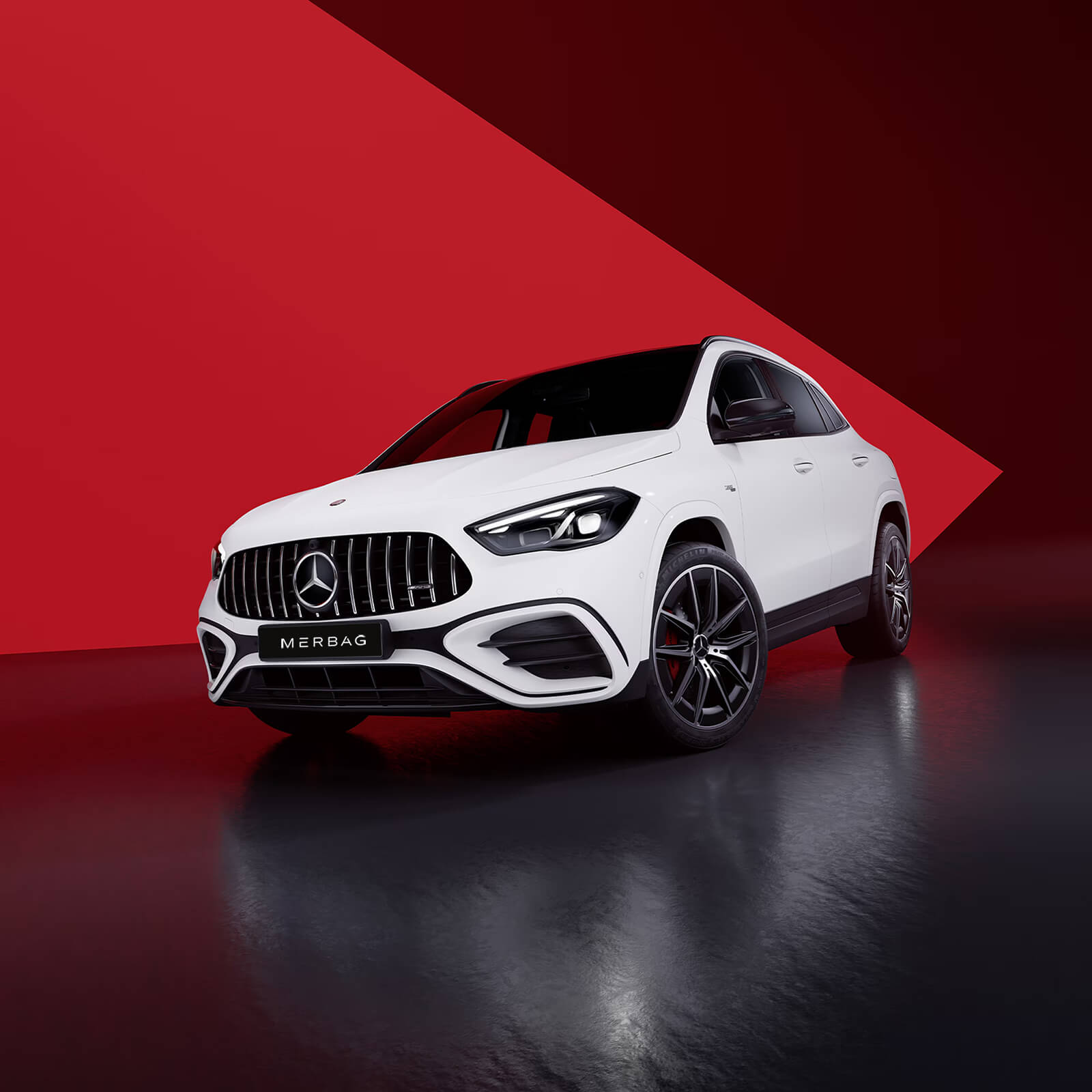 Mercedes AMG GLA SUV Kuehlergrill Frontschuerze Heckpartie