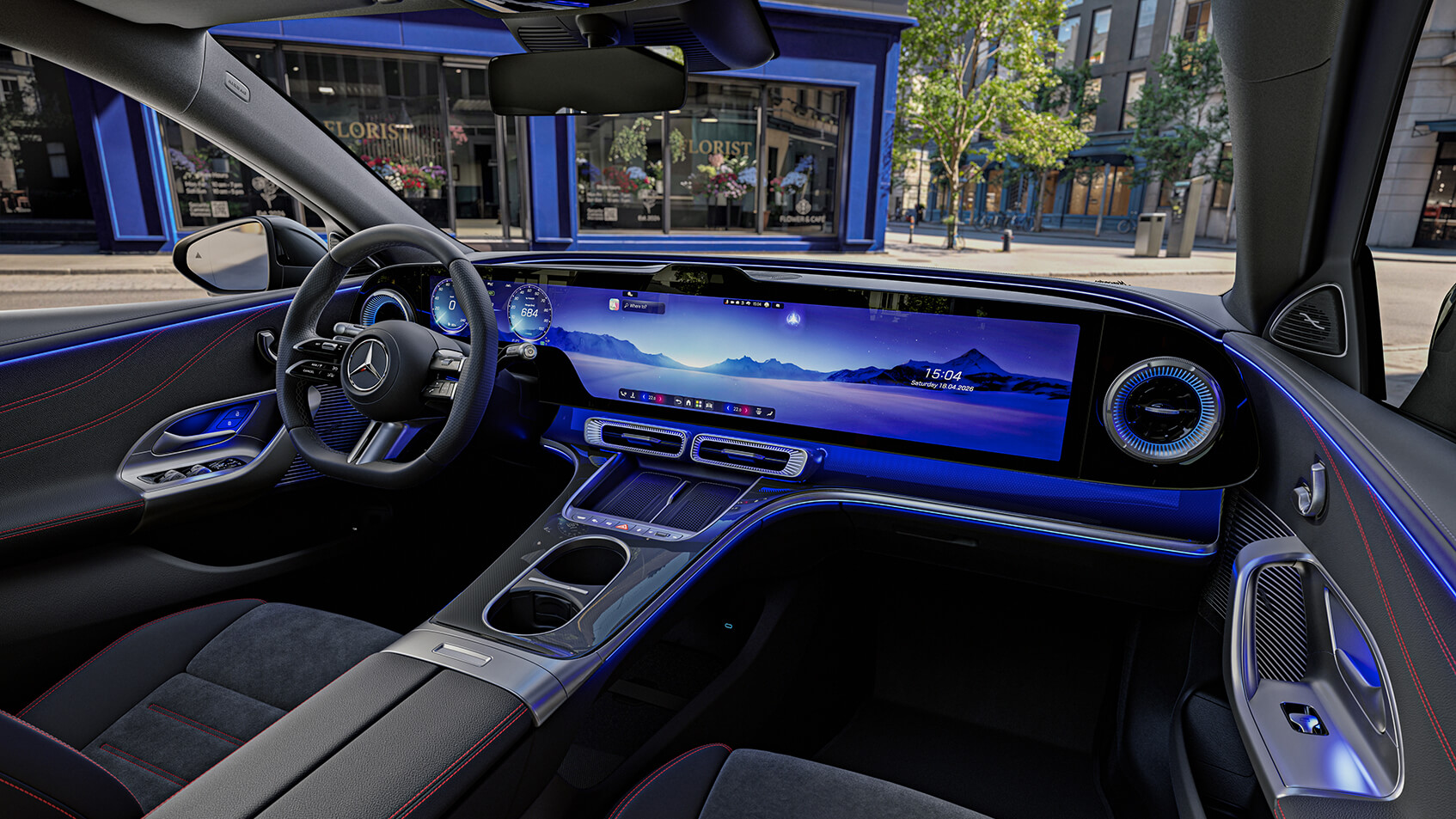Mercedes Benz C Klasse Limousine Elektrisch 4D Sound