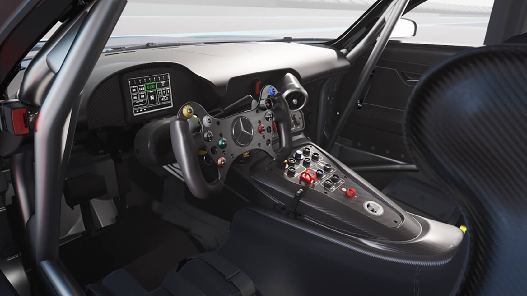 Mercedes AMG GT3 Interieur Innenraum